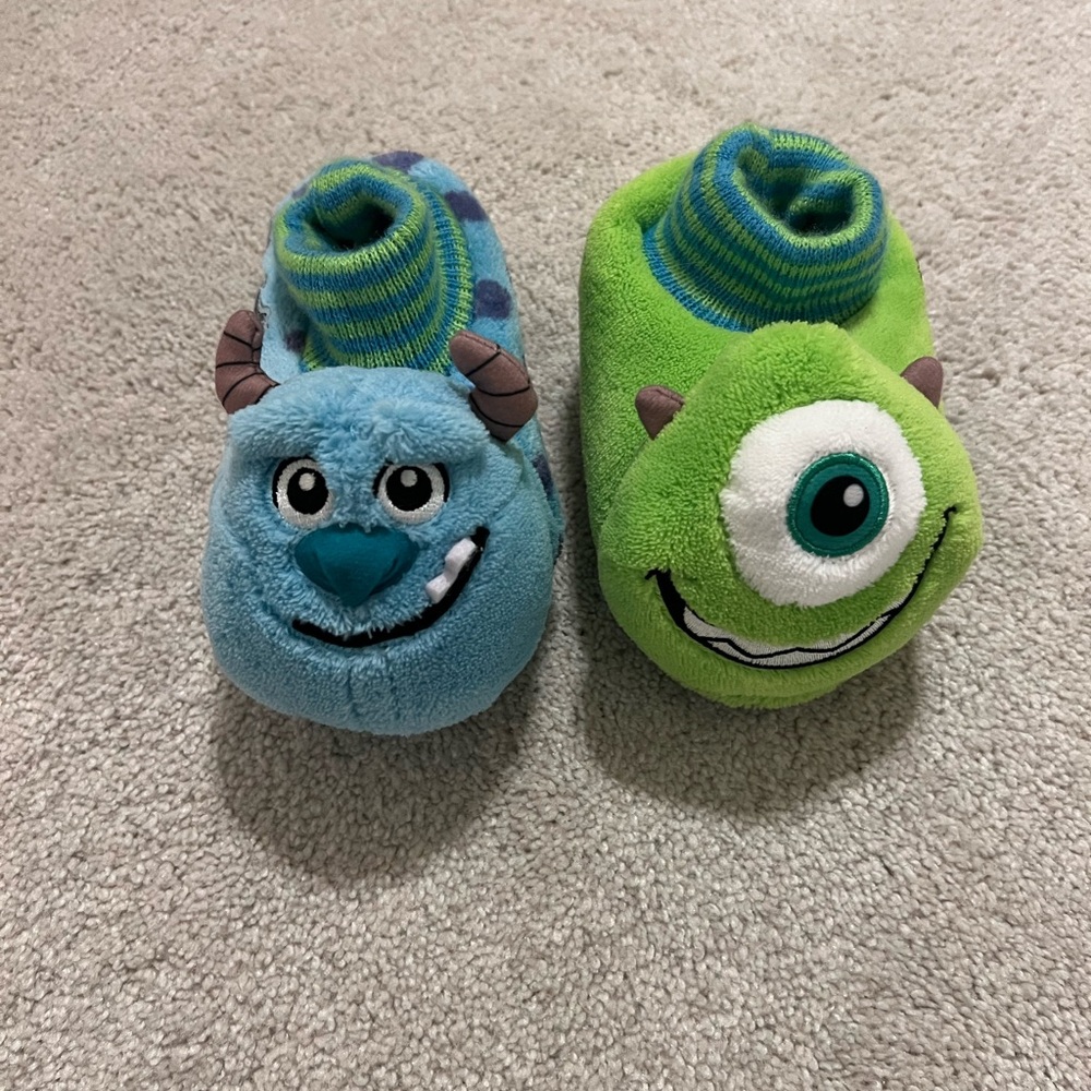 Monsters Inc. Toddler Slippers